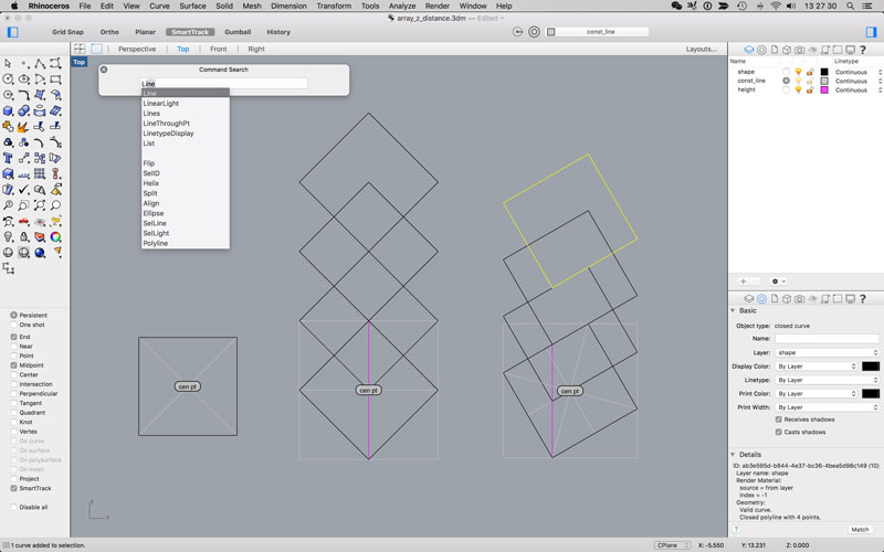 rhino 6 make 2d